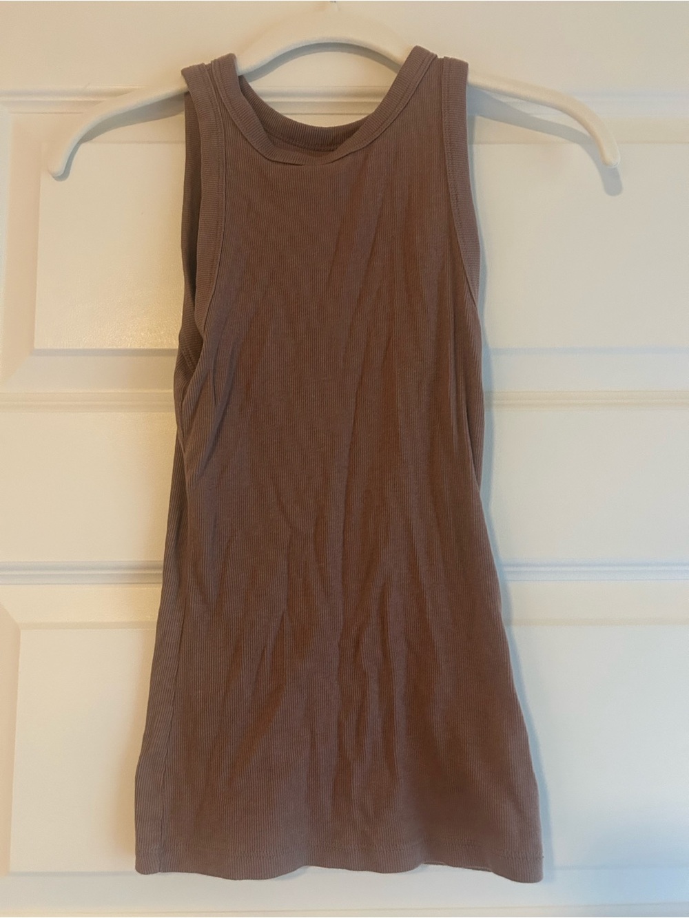 A New Day - Women’s Ribbed Tank Top - Brown